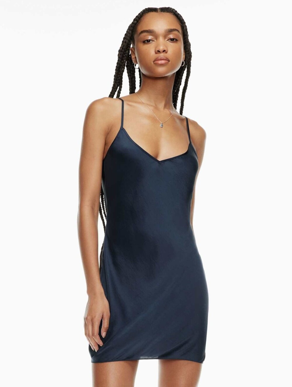 Aritzia | Wilfred Only Slip Mini Dress - Ultra Blue*